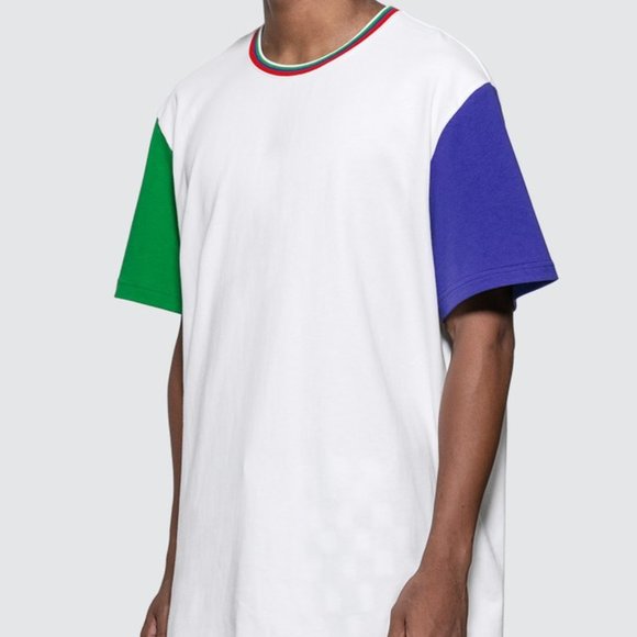 New with Defects Puma x Chinatown Market Colorblock Tee - Picture 2 of 13